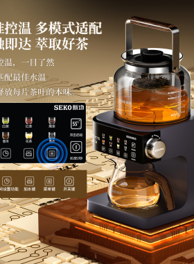 新功自动上水蒸汽喷淋萃茶机