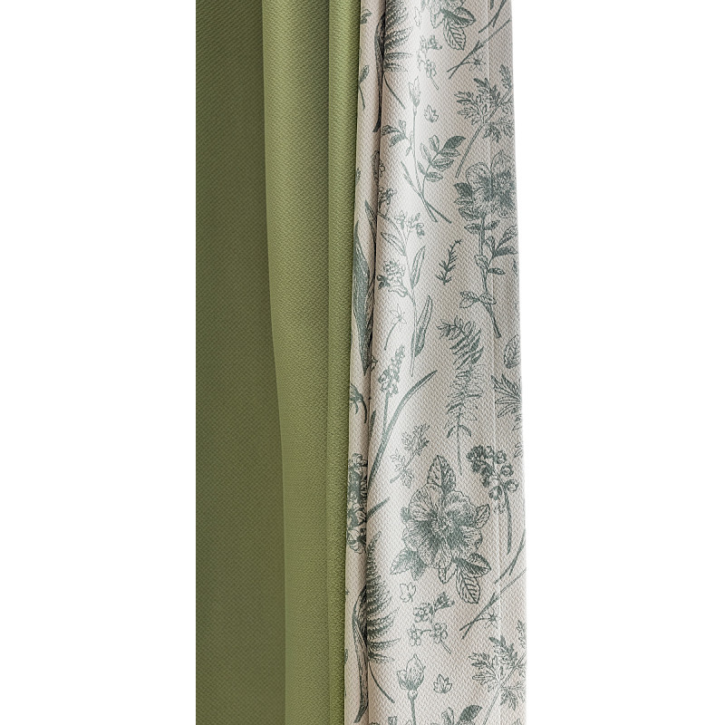 法式浪漫清新高遮光数码印花环保成品窗帘定制客厅落地窗飘窗卧室,淘宝优惠券,粉丝福利购,淘宝优惠卷