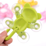 9.9 БЕСПЛАТНАЯ ДОСТАВКА 4 Всасывание Creative Cartoon No Trace Suction Cup Связанная, милый, многоразовый мощный стеклянный крючок для ванной комнаты