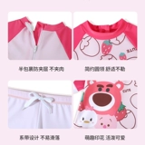 Дисней, детский купальник, раздельная клубника, быстросохнущий комплект для плавания, новая коллекция, подходит для подростков