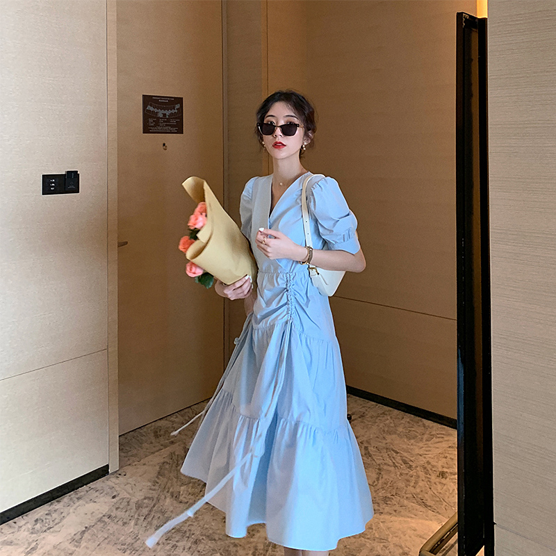 yuqi夏天显瘦气质2020新款连衣裙 YUQI刘妤淇 YUQI STUDIO连衣裙