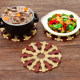 Bowl mat heat insulation pad household bamboo anti-scalding heat-resistant casserole mat dining table mat teacoon pad plate mat place mat