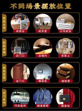 化解门对门窗卧室对厕所天然葫芦真品五帝钱挂件镇宅招财旺运摆件