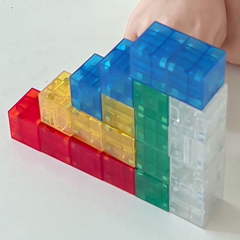 磁力正方体方块立体空间搭建小学生数学几何幼儿园积木磁性玩教具-图2