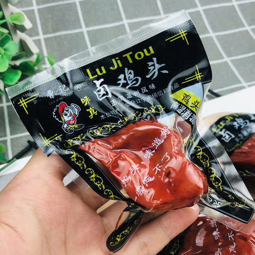 一只鸡头熟食卤新鲜宿舍零食耐吃下酒整箱肉即充饥夜宵 - 图2