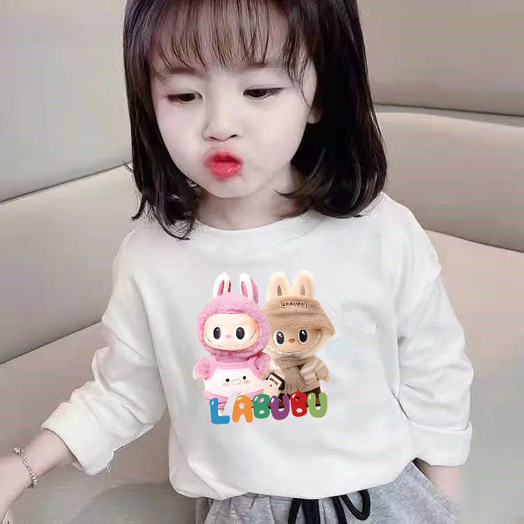 100%纯棉女童长袖T恤春秋新款小女孩白色上衣中小童女宝宝打底衫,淘宝优惠券,粉丝福利购,淘宝优惠卷