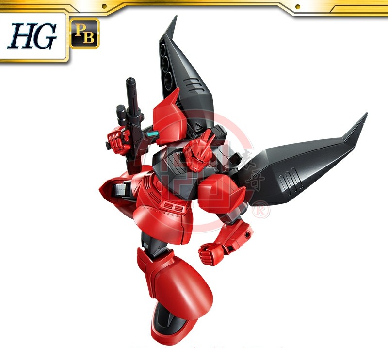 现货日本万代 PB限定  HGUC  MS-14 红勇士 格鲁古古 高达 VERTEX - 图1