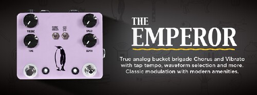 JHS Emperor美产Analog Chorus Vibrato合唱震音效果器电吉他单块 - 图3
