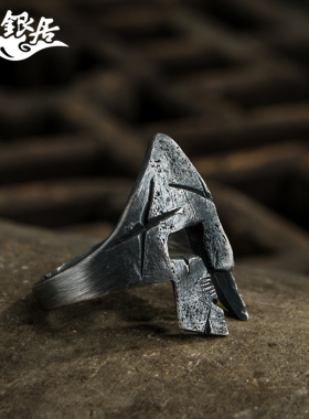 纯银银戒指原创手工定制男女款