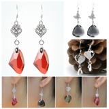 XD Серьги, клипсы, платиновые аксессуары, серебро 925 пробы, DIY