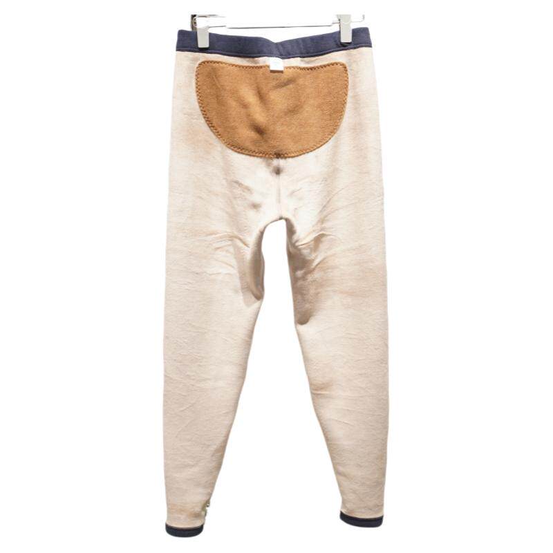 兄华加绒加厚高腰保暖裤98769大贴片加绒男士驼绒保暖裤秋裤棉裤