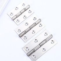 RMB10 ) Two bearings small hinge stainless steel 234 5 inch flat open hinged shutter door small case cabinet