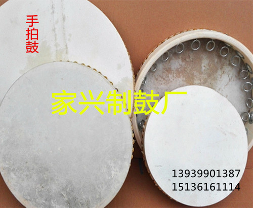 厂家包邮20-40厘米新疆手鼓单面羊皮牛皮手拍鼓民族舞蹈用鼓 - 图0