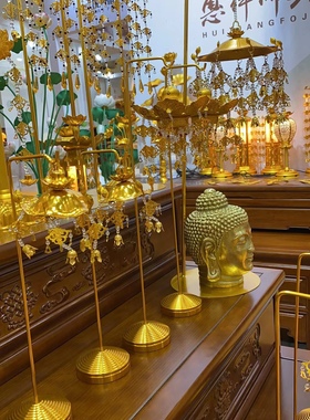 立式璎珞一对，新款