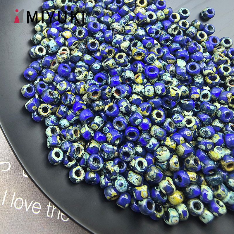 进口MIYUKI御幸复古毕加索3mm米珠diy手工串珠手链项链耳饰品配件,淘宝优惠券,粉丝福利购,淘宝优惠卷