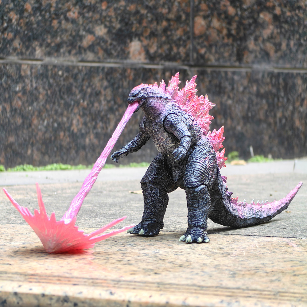 优质版2024哥斯拉手办大战金刚帝国崛起Godzilla恐龙可动模型玩具 - 图0