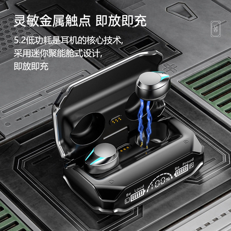 新人专享机甲m41无线蓝牙耳机双耳跨境私模tws无游戏耳机,淘宝优惠券,粉丝福利购,淘宝优惠卷