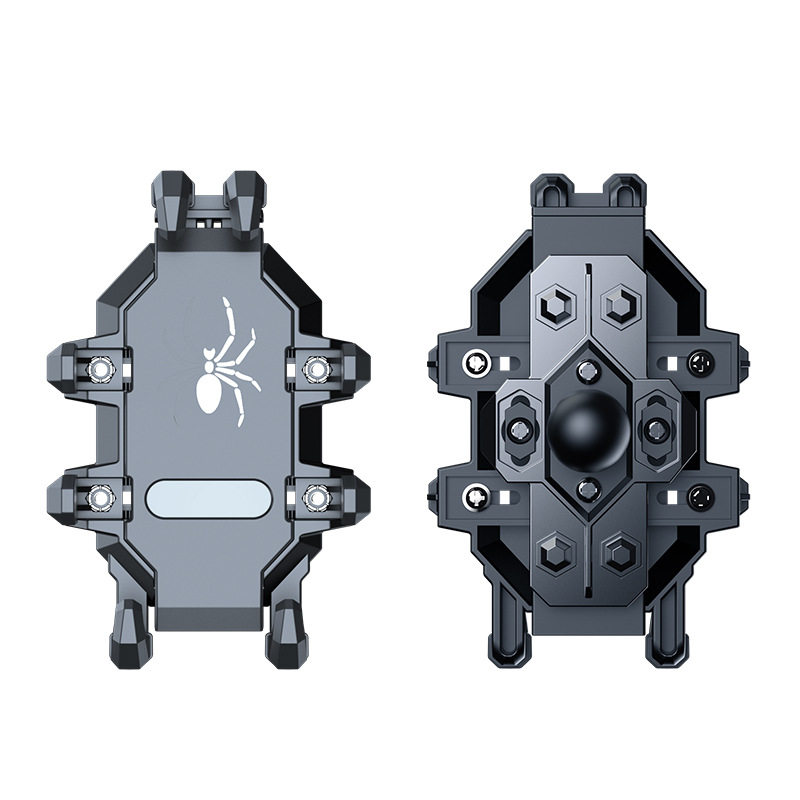 手机支架外卖骑手摩托自行车导航山地车八爪金属减震防抖360旋转,淘宝优惠券,粉丝福利购,淘宝优惠卷