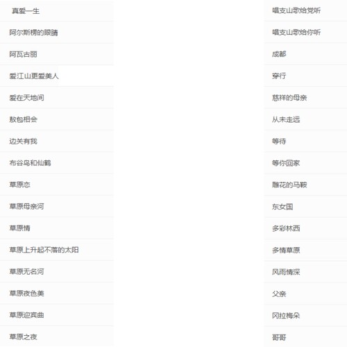 精选怀旧草原歌曲降央卓玛歌曲U盘专辑车载音乐高品质MP3音频优盘 - 图0