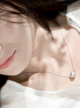 时间925银吊坠时尚项链