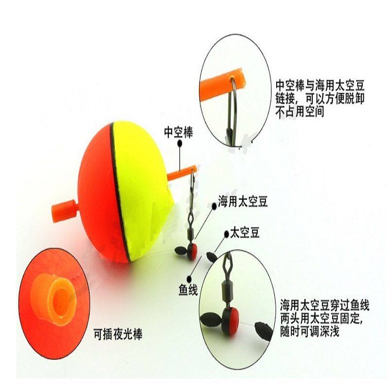 2026新款鲢鳙钓鱼浮力球泡沫浮球EPS圆形洛阳球球钓路亚草鱼浮漂,淘宝优惠券,粉丝福利购,淘宝优惠卷