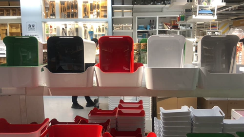Ikea, кухонная утварь, пластиковая коробка для хранения, ящик для хранения
