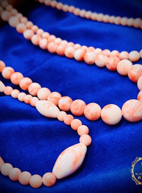 日本进口天然有机深海塔珠项链