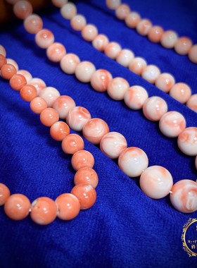 日本天然有机宝石女vintage项链