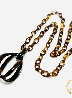 日本天然本鳖甲项链孤品