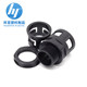 Nylon plastic corrugated pipe fittings