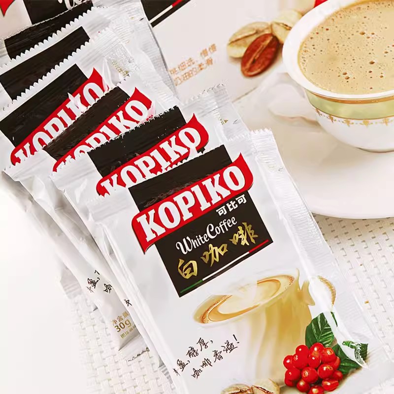 印尼进口KOPIKO可比可白咖啡速溶咖啡720g24袋装3合1