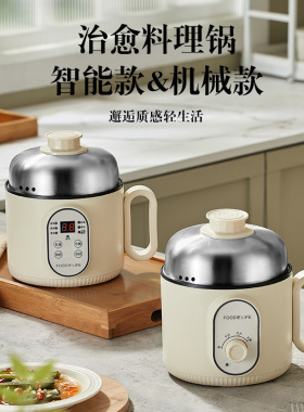 宿舍锅学生小功率小锅煮饭锅火锅多功能家用寝室神器煮面锅电煮锅