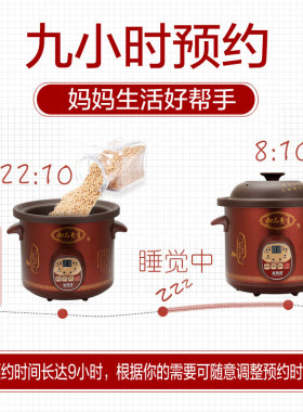 小炖锅紫砂锅煲汤锅宝宝养生熬粥
