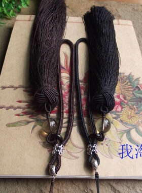玉佩挂绳手把绳高档文玩翡翠钥匙