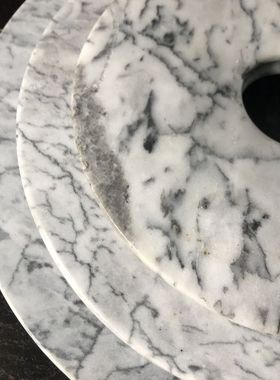 花色玄关石材桌面摆件祝福简约