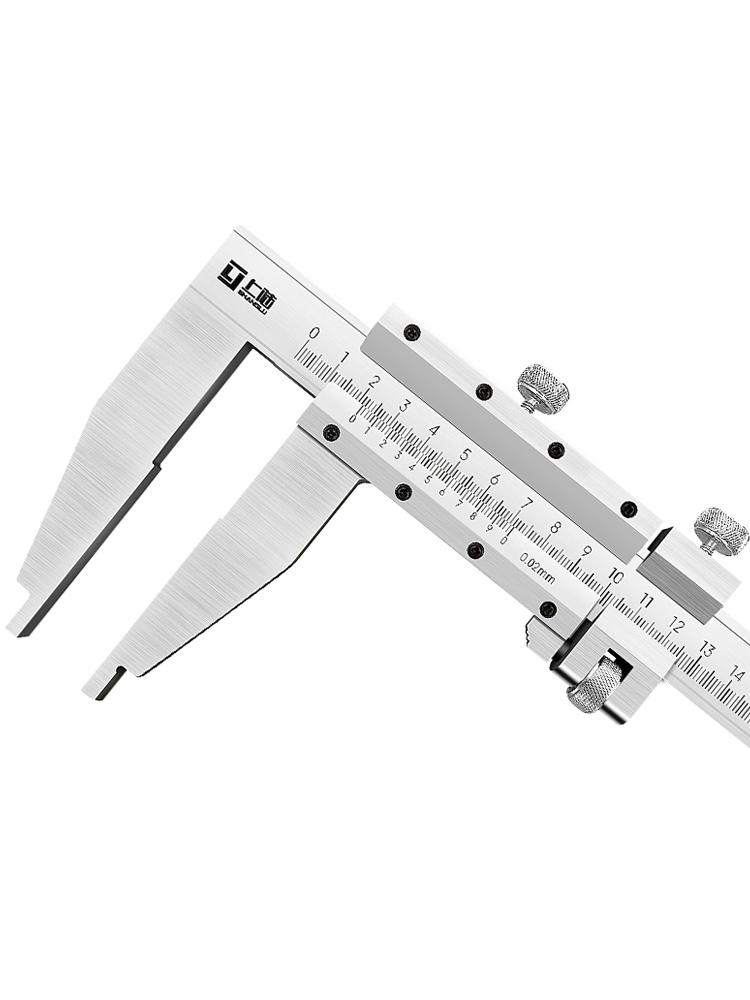 上陆大量程游标卡尺0-3005001米2米整体大型油标卡尺高精度不锈钢 - 图2