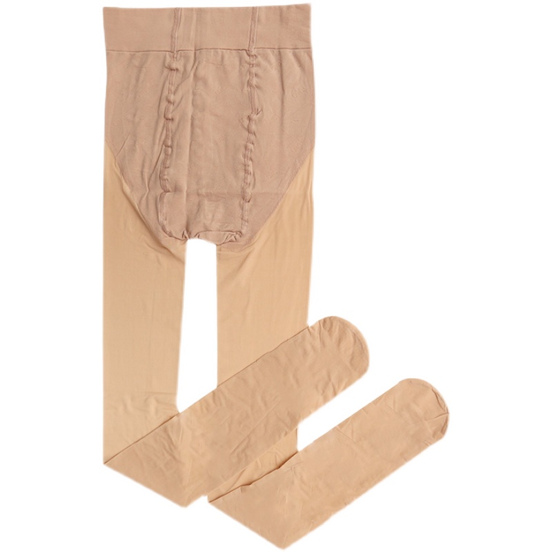 MANZI超薄曼姿夏季3D面膜防脱丝美肤袜遮瑕天鹅绒连裤袜隐形丝袜 - 图3