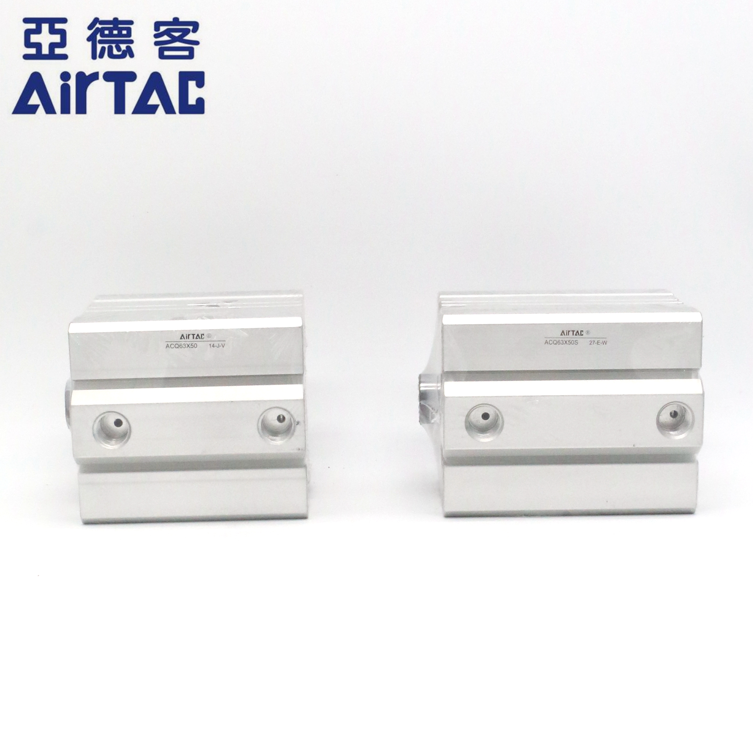 AirTAC亚德客超薄气缸 ACQ63X50 ACQ63X50B ACQ63X50S ACQ63X50SB-图0