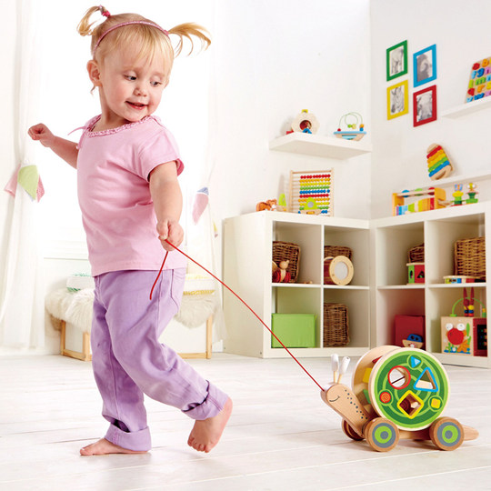 Snail tractor tractor Hape