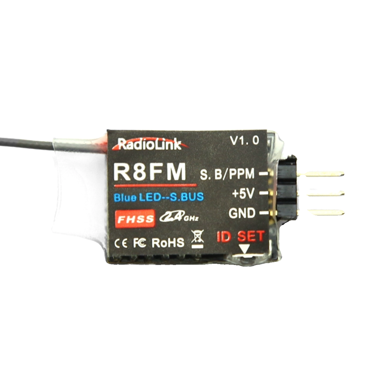 乐迪接收机R9DS R12DSM R6DSM R8EF AT10 R8FM SBUS AT9S接收器 - 图3