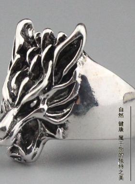 戒指男士复古夸张钛钢指环扳指