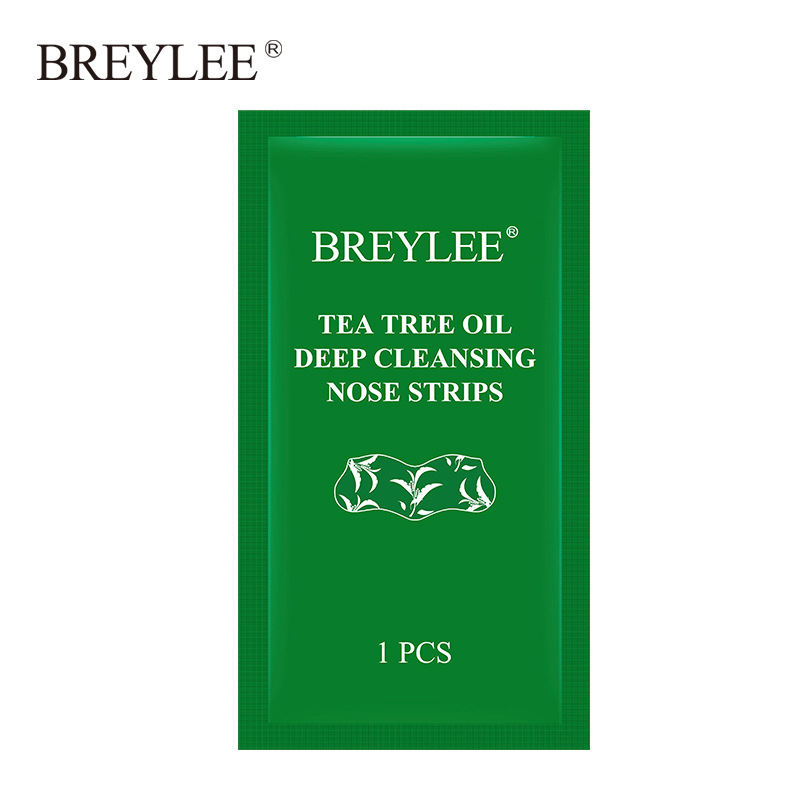BREYLEE 茶树祛黑头鼻贴 单片1pcs - 图0