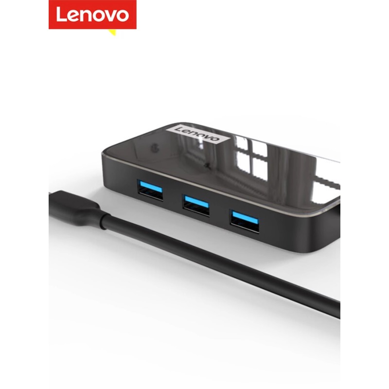 联想（lenovo）Type-C转HDMI高清4K VGA USB HUB PD扩展坞 EV06 - 图2