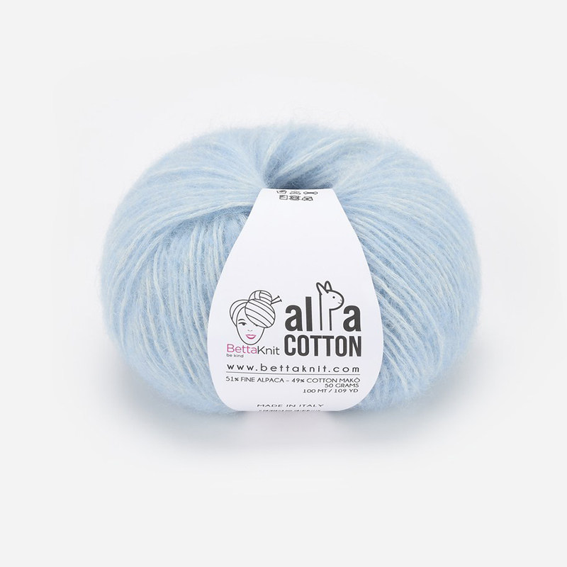 BettaKnit ALPA COTTON 意大利进口羊驼棉混纺中粗毛线 50克165米,淘宝优惠券,粉丝福利购,淘宝优惠卷