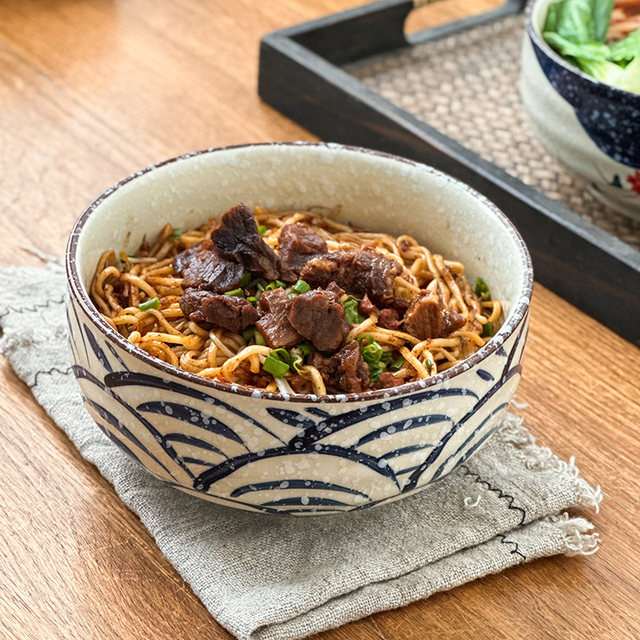 Salad Ceramic Bowl Japanese Ceramic Bowl Noodle Bowl Soup Bowl