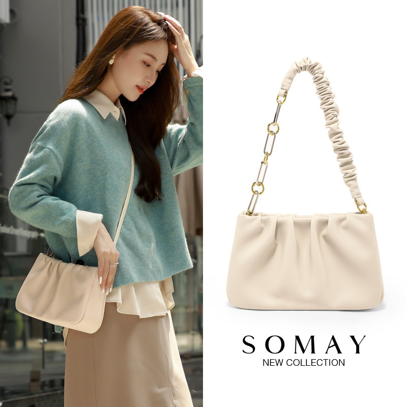 云朵2022新款潮春夏单肩小众斜挎包 somay女士包袋