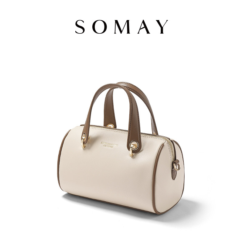手提包2023新款2022百搭波士顿包 somay女士包袋