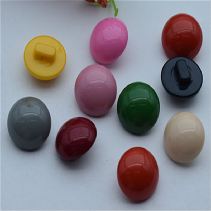 纽扣扣子黑色蘑菇扣毛呢毛衣扣大衣大扣子彩色圆形西装纽扣外套扣 - 图1