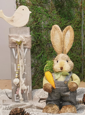 铁艺屏风小鹿橱窗幼儿园自然