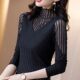 ເສື້ອຢືດ chiffon lace ຕາຫນ່າງບາງ stylish ຂອງແມ່ຍິງ